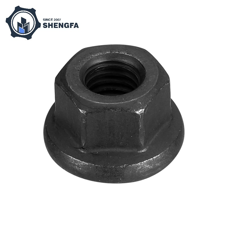 Porca sextavada de flange