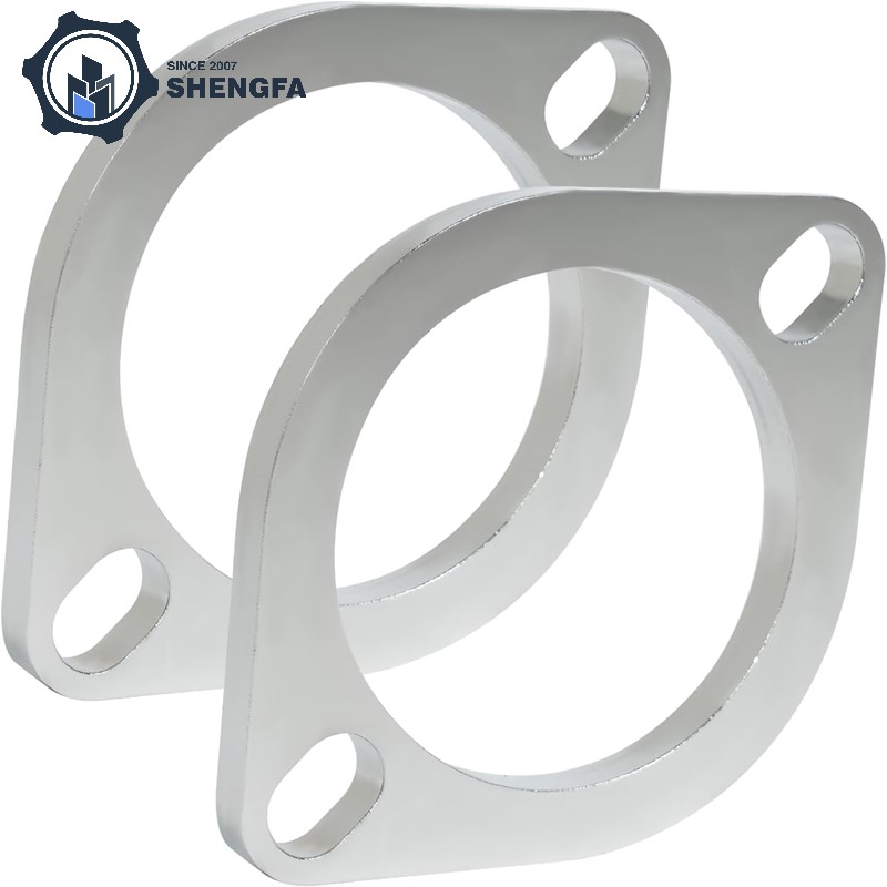 Flange de escape de aço inoxidável